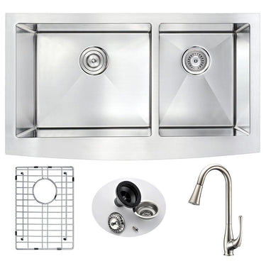 ANZZI ELYSIAN Series KAZ3320-042 Kitchen Sink Kitchen Sink ANZZI